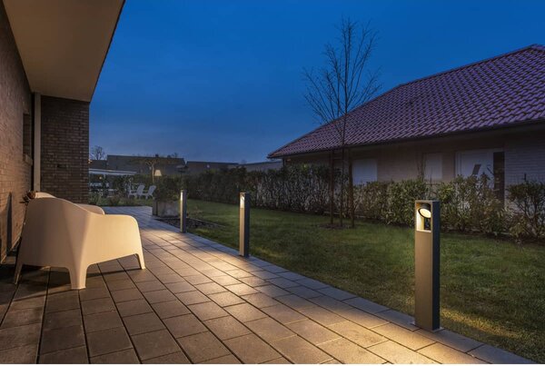 SLV 1004750 Eskina Frame 75, venkovní sloupek LED 15W 3000/4000K, antracit, výška 75cm, IP65