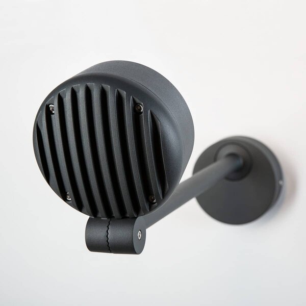 SLV 1002905 Eskina, venkovní bodové nástěnné svítidlo, LED 14,5W 3000/4000K, antracit, IP65, stmívatelné, délka 51,5cm