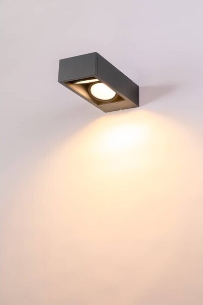 SLV 1004748 Eskina Frame WL, venkovní nástěnné svítidlo, LED 27W 3000/4000K, antracit, 11,5x28,4cm, IP65