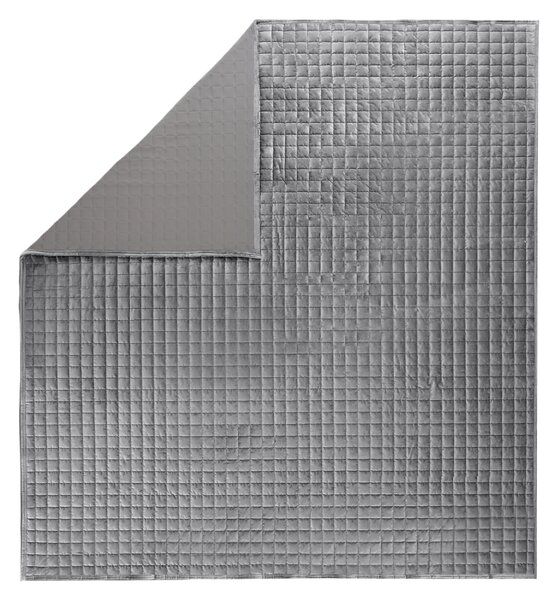 Livarno® Přehoz na postel, 220 x 240 cm (šedá) (100408767004)