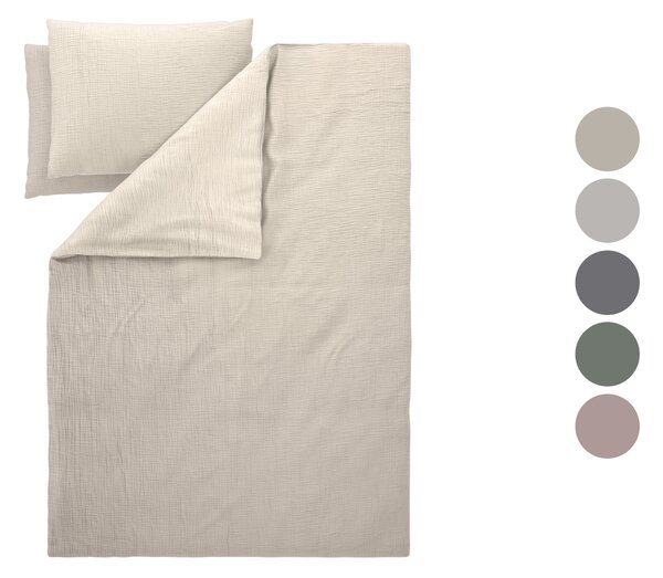 Livarno® Mušelínové ložní povlečení, 240 x 220 cm, 70 x 90 cm (100409133)