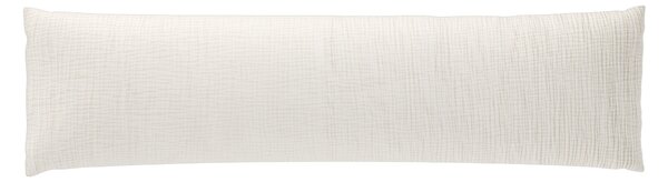 Livarno® Mušelínový potah na polštář pro spánek na boku, 40 x 145 cm (bílá) (100408853005)