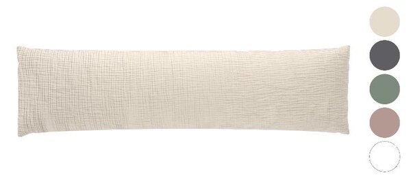 Livarno® Mušelínový potah na polštář pro spánek na boku, 40 x 145 cm (100408853)