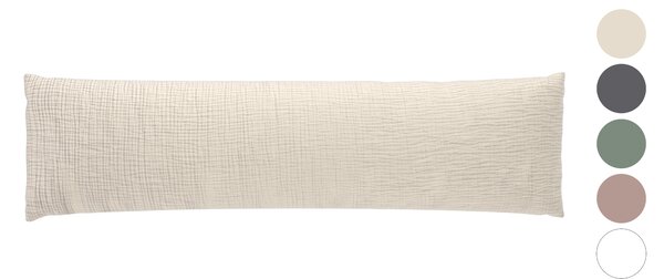 Livarno® Mušelínový potah na polštář pro spánek na boku, 40 x 145 cm (100408853)