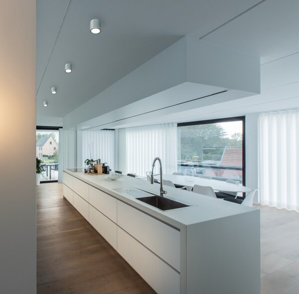 SLV 1004667 Oculus, bílé stropní svítidlo LED 10,5W 2000-3000K, průměr 9cm
