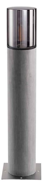 SLV 1000666 Lisenne Pole 70, sloupkové svítidlo z čediče a skla, 1x E27, výška 70cm, IP54