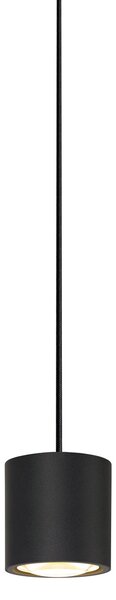 SLV 1004672 Oculus, černé závěsné svítidlo, LED 10,5W 2000-3000K, délka 250cm, bez rozety