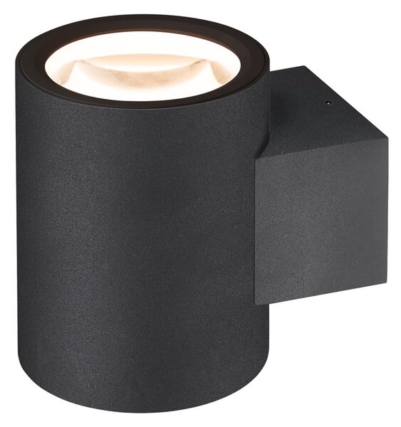 SLV 1004670 Oculus Up/Down, černé nástěnné svítidlo, LED 15W 2000-3000K, výška 11cm