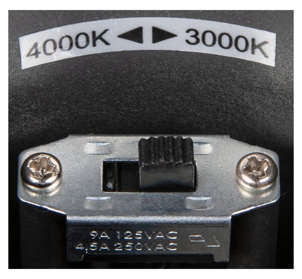 SLV 1004679 Ovalisk, venkovní nástěnné svítidlo se senzorem, LED 9,6W 3000/4000K, antracit, výška 28cm, IP65