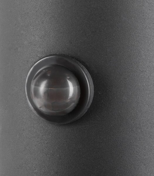 SLV 1004679 Ovalisk, venkovní nástěnné svítidlo se senzorem, LED 9,6W 3000/4000K, antracit, výška 28cm, IP65