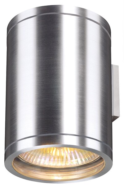 SLV 1000334 Rox Up/Down, venkovní nástěnné svítidlo, 2x GU10 ES111 max 100W, kartáčovaný hliník, výška 20,5cm, IP44