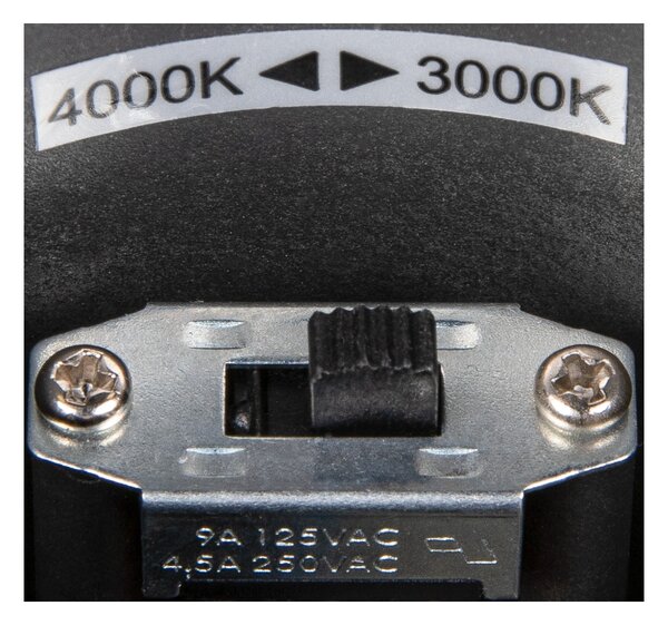 SLV 1004678 Ovalisk, venkovní nástěnné svítidlo, LED 9W 3000/4000K, antracit, výška 28cm, IP65