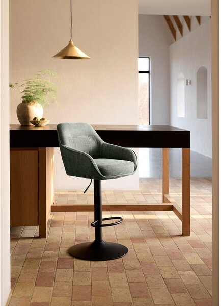 Zelené barové židle v sadě 2 ks (výška sedáku 69 cm) Avola – Unique Furniture