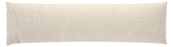 Livarno® Mušelínový potah na polštář pro spánek na boku, 40 x 145 cm (béžová) (100408853002)