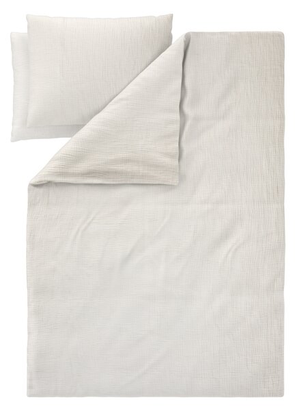 Livarno® Mušelínové ložní povlečení, 200 x 220 cm, 70 x 90 cm (krémová) (100409037005)