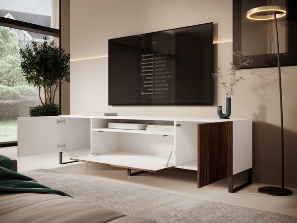 ADRK Furniture Šatní skříň RTV Miro na stojan RTV-MIRS-WK