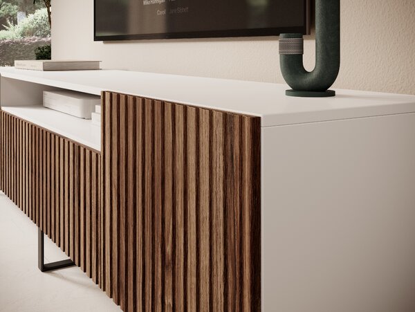 ADRK Furniture Šatní skříň RTV Miro na stojan RTV-MIRS-WK