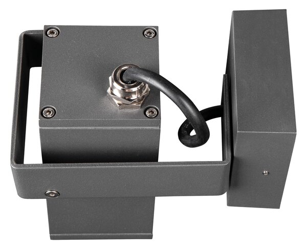 SLV 1004653 Theo Bracket, venkovní nástěnné svítidlo, 1x GU10, antracit, IP65