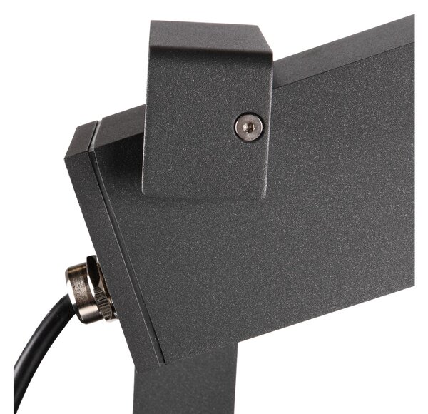 SLV 1004652 Theo Bracket, venkovní reflektor s trnem, 1x GU10, antracit, IP65