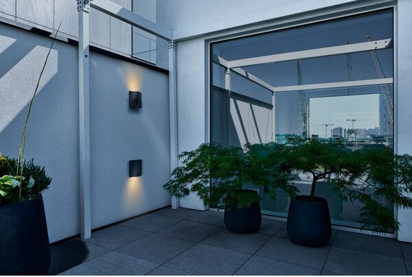 SLV 1002504 Vilua, venkovní nástěnné svítidlo, LED 16W 3000K, 20x20cm, IP54