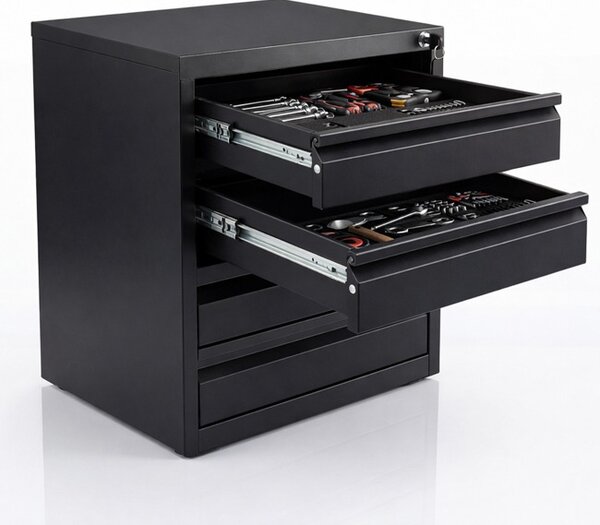 Organizér se čtyřmi zásuvkami 450 x 400 x 300 mm
