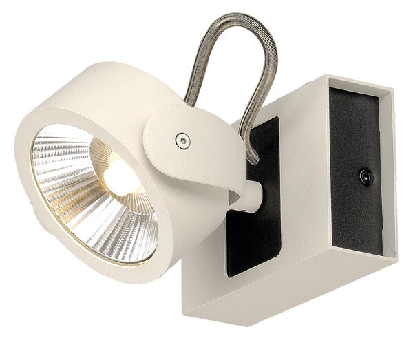 SLV 1000128 Kalu, bílá LED bodovka, 1x10W 60° LED 3000K, výška 16,5cm