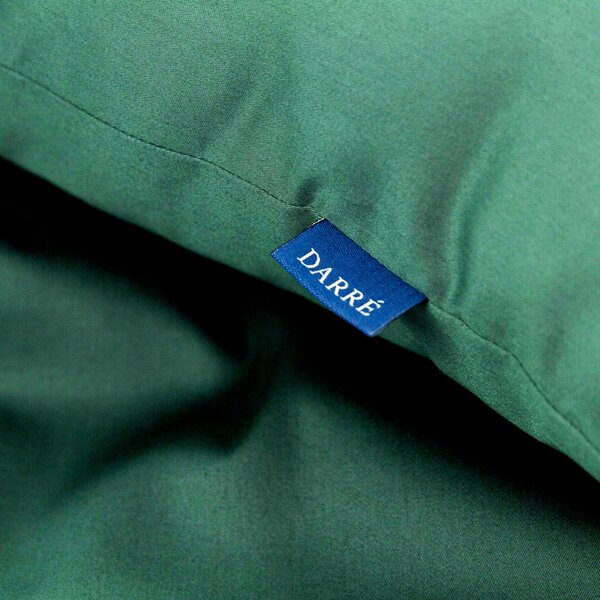 DARRÉ Saténové povlečení Royal - dark green Velikost: 140 x 200 + 70 x 90