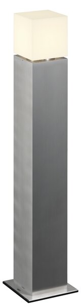SLV 1000346 Square Pole, venkovní sloupkové svítidlo z nerezu, 1x20W E27, výška 90cm, IP44