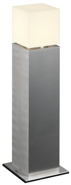 SLV 1000345 Square Pole, venkovní sloupkové svítidlo z nerezu, 1x20W E27, výška 60cm, IP44
