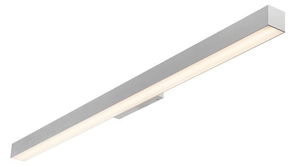 SLV 1000670 Q-line, stříbrnošedé lineární nástěnné svítidlo, 42W LED 3000K, délka 142,5cm