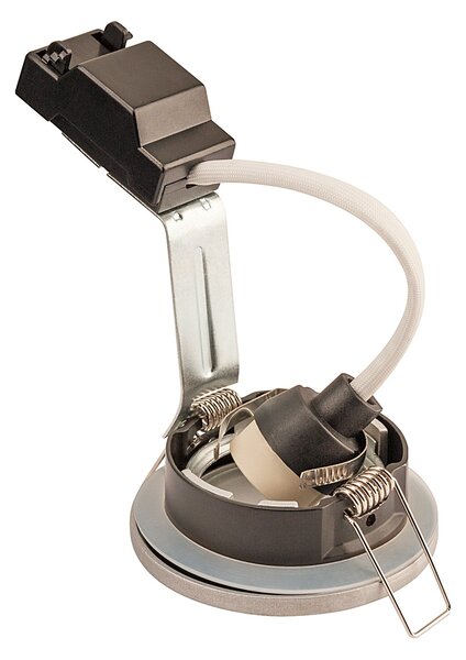 SLV 1001167 Dolix OUT, venkovní šedá zápustná bodovka GU10 max. 50W, průměr 8,2cm, IP65