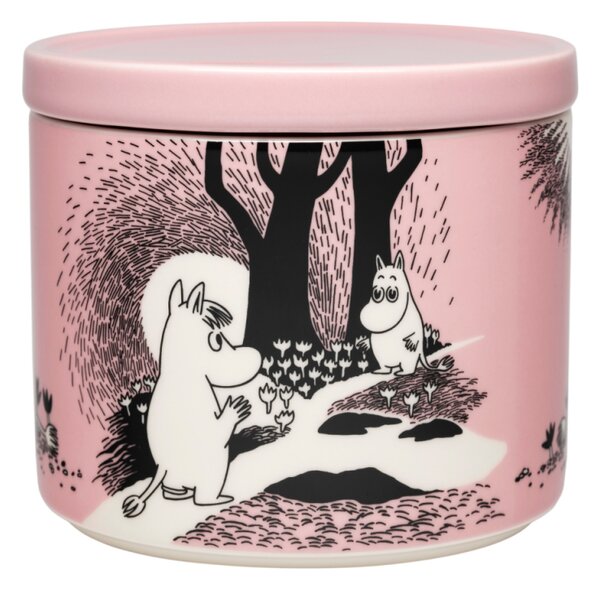 Arabia Dóza Moomin Love 0,7l, růžová / 30. výročí