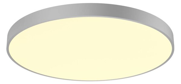 SLV 1001880 Medo 90 CORONA, kulaté šedé stropní svítidlo s efektem korony 78W LED 3000/4000K, stmívatelné, průměr 90cm