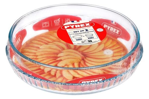 Sada skleněných forem PYREX 26cm a 28cm