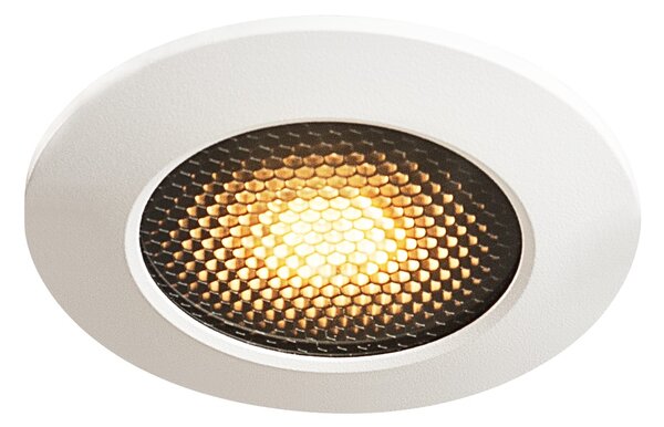 SLV 1001931 Varu, venkovní bílá bodovka 1xGU10 průměr 10cm, IP65