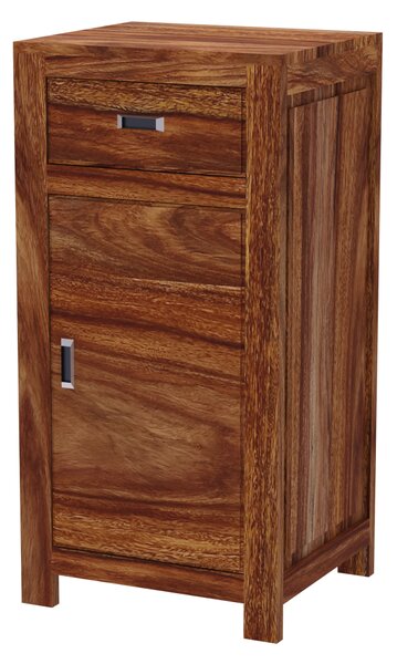 Skříňka do koupelny Nela 40x80x35 z indického masivu palisandr