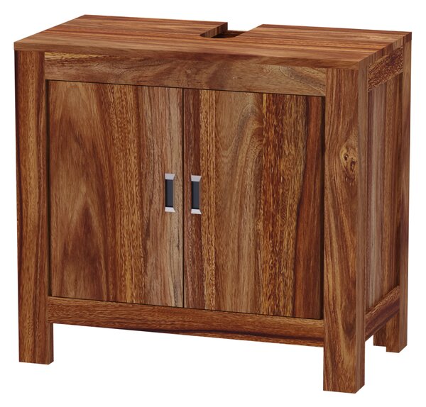 Skříňka pod umyvadlo Nela 65x60x35 z indického masivu palisandr