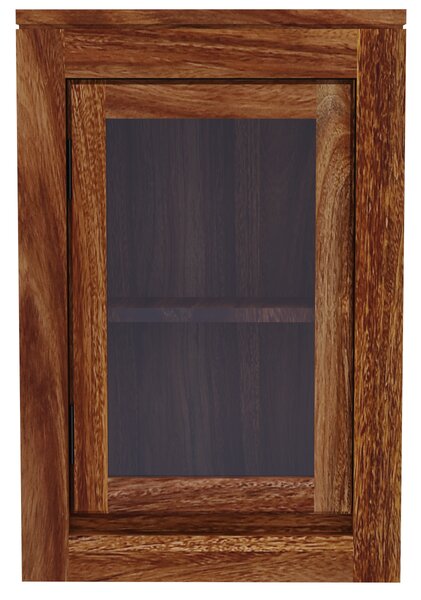 Nástěnná skříňka do koupelny Gani 40x60x15 z indického masivu palisandr