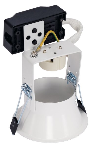 SLV 112911 Horn GU10, zápustná bodovka do podhledu, 1x50W, 230V, bílá, prům. 8,3cm