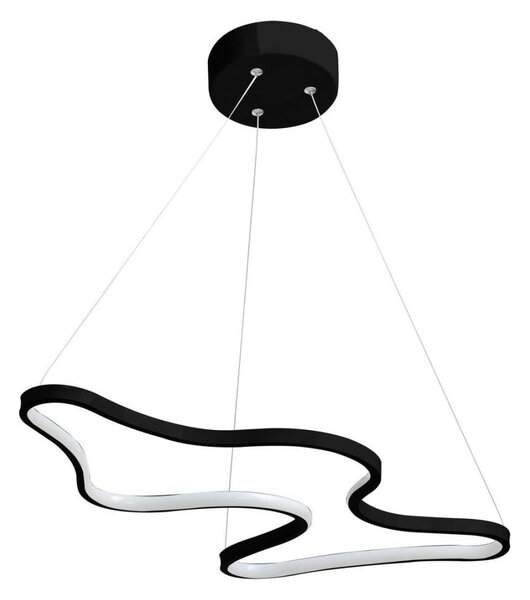 LED Lustr na lanku ARTISAN LED/36W/230V 6500K černá