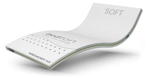 BEDTON TOPPER MEMORY SOFT 200x220 BAMBOO nepodšitý
