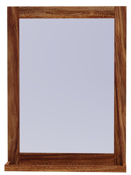 Zrcadlo Nela 65x80 z indického masivu palisandr