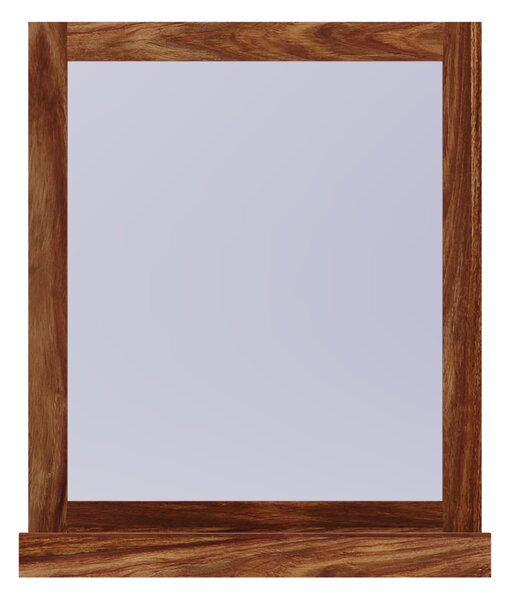 Zrcadlo Amba 70x80 z indického masivu palisandr