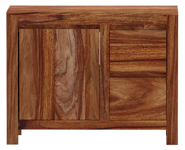 Skříňka pod umyvadlo Gani 90x70x45 z indického masivu palisandr