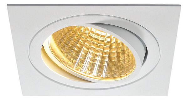 SLV 114281 New Tria DL set, zápustná bodovka 29W LED stmívatelná, 2700K, bílá, 18x18cm