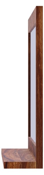 Zrcadlo Amba 60x130 z indického masivu palisandr