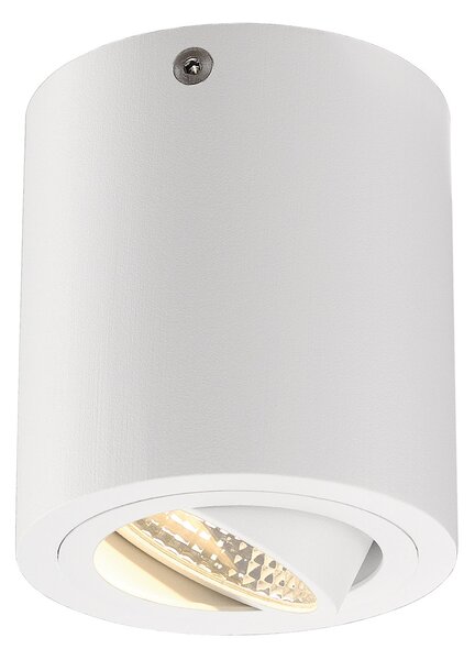 SLV 113931 Triledo, kulaté stropní svítidlo s nastavitelným reflektorem, 8,2W LED 3000K, bílá, výška 9,5cm