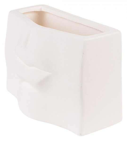 Květináč Inside White 17x7x11 cm – 17x7x11 cm