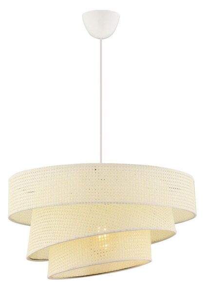Lustr na lanku COUPER 1xE27/60W/230V bílá