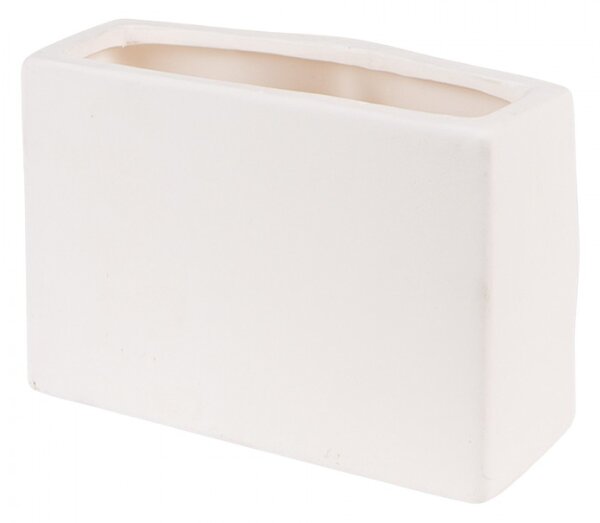 Květináč Inside White 17x7x11 cm – 17x7x11 cm